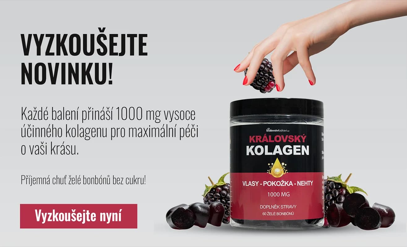 Ad banner Royal Collagen for the kralovstvizdravi.cz e-shop
