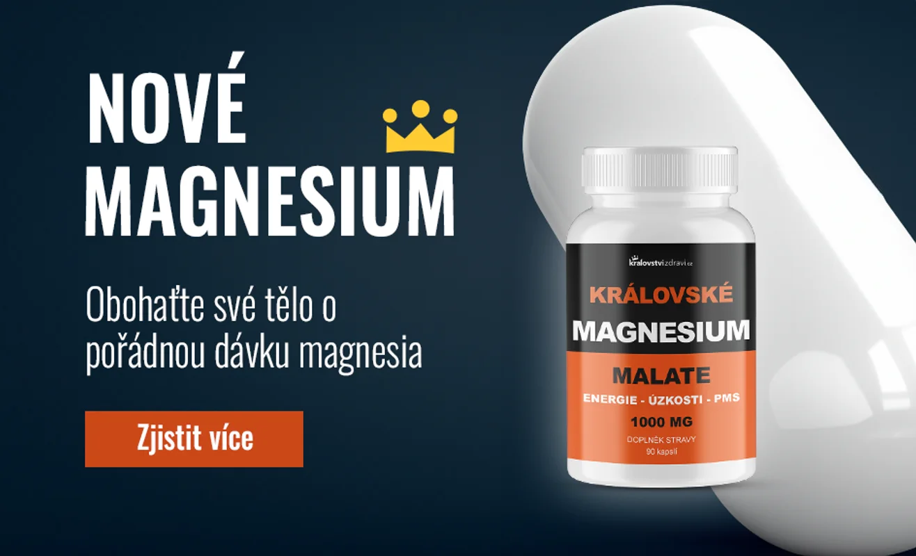Ad banner New Magnesium for the kralovstvizdravi.cz e-shop