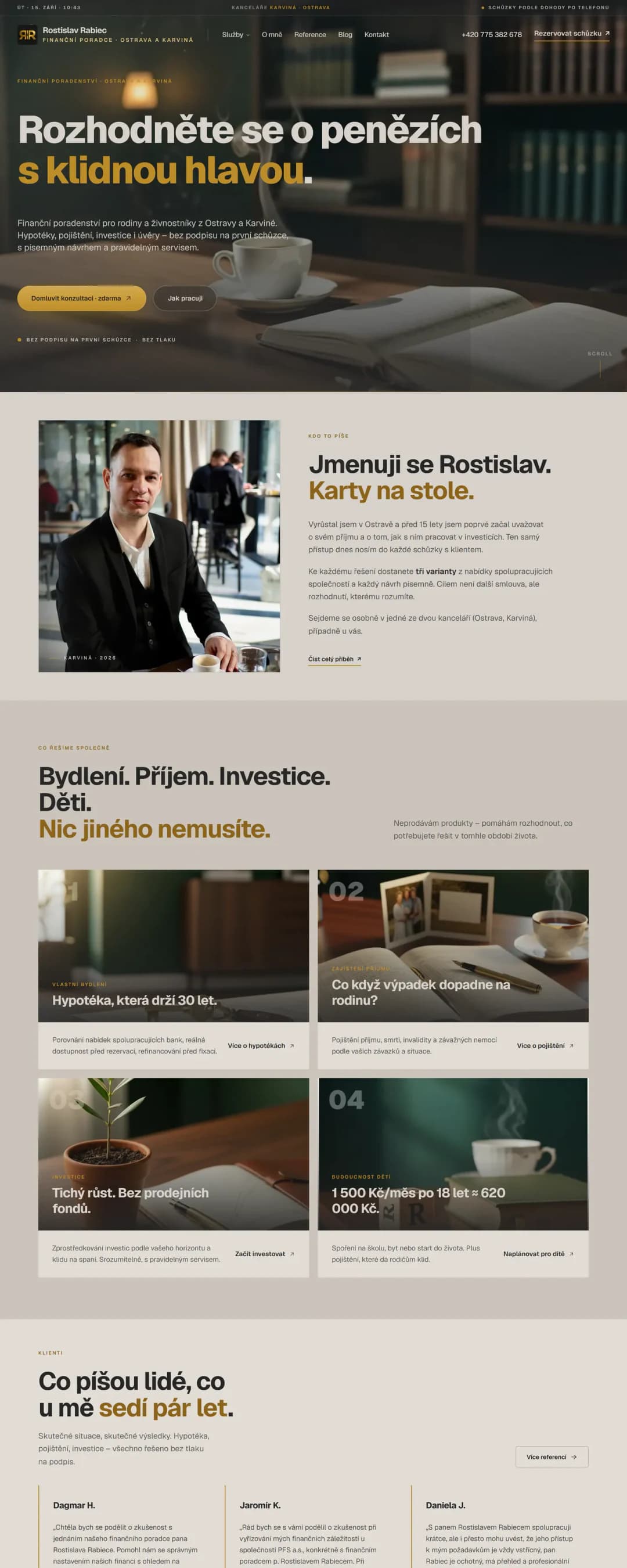 Rostislav Rabiec: Home page