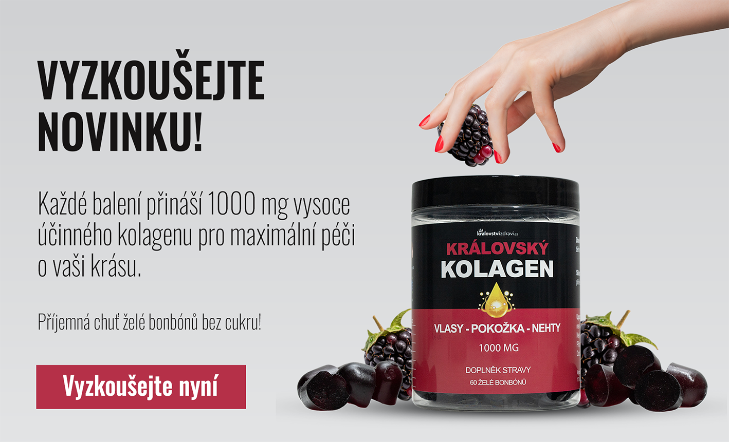 Kolagen e-shop banner pro zdravotní doplňky - výzkejte novinku Kolagen e-shop banner pro zdravotní doplňky - výzkejte novinku