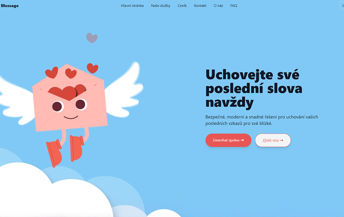 Aplikace Last Message pro zasílání časových vzkazů s šifrováním